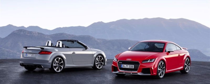 La nuova Audi TT RS fa sul serio