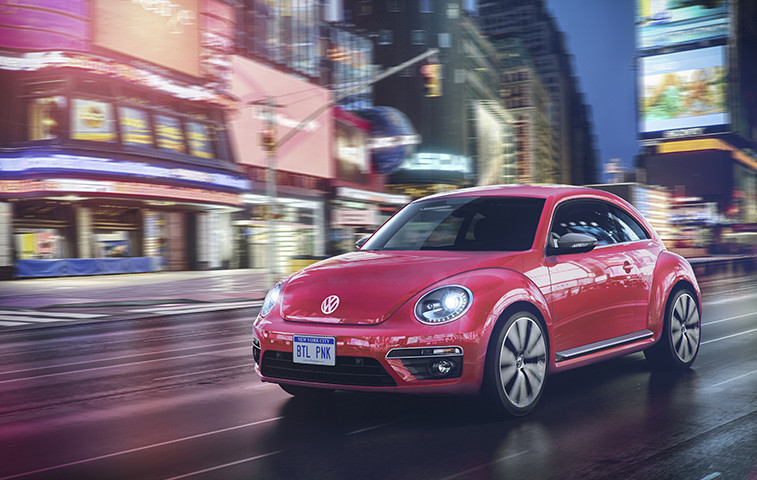 Volkswagen #PinkBeetle Limited-Edition