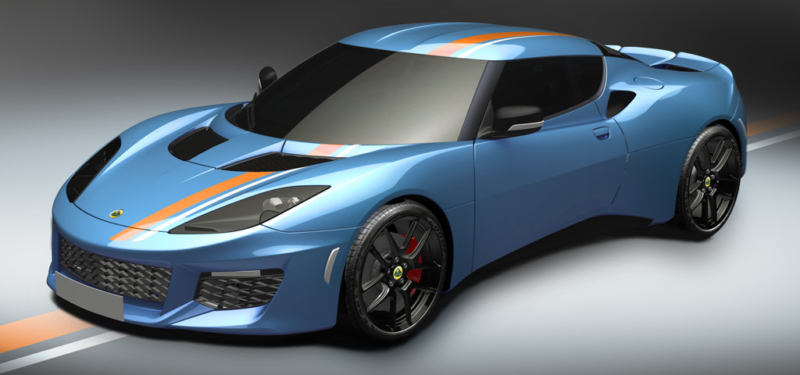 Lotus fans selezionano un iconico blue & orange per la Evora 400