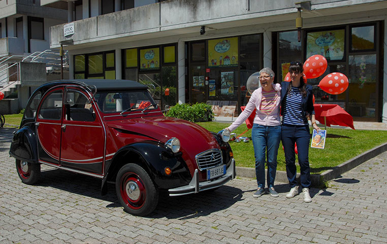 La Citroën 2CV "Beppina" acquisisce il soprannome di “Tornado”