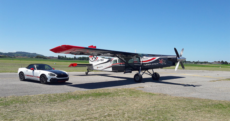 Adrenalina ad alta quota con Abarth