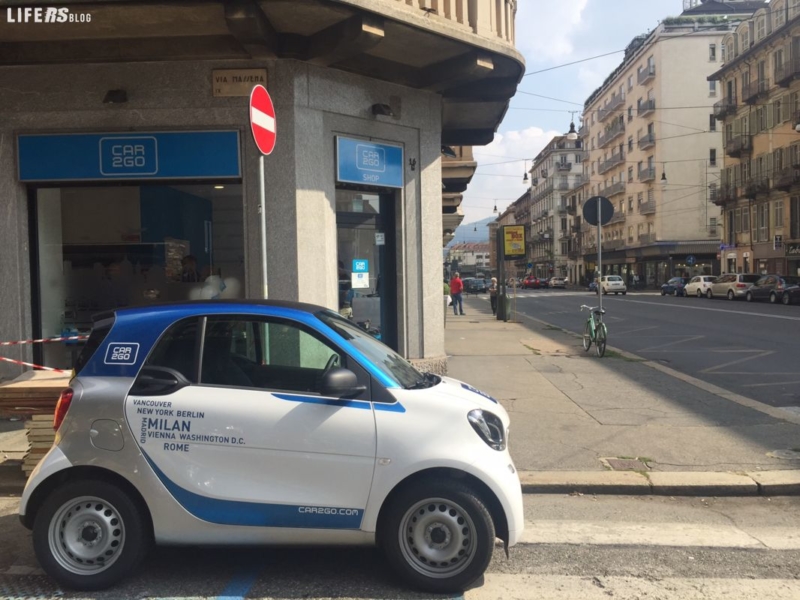 Car2go, il primo sistema di carsharing al mondo a flusso libero