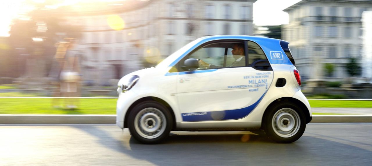 Car2go, il primo sistema di carsharing al mondo a flusso libero