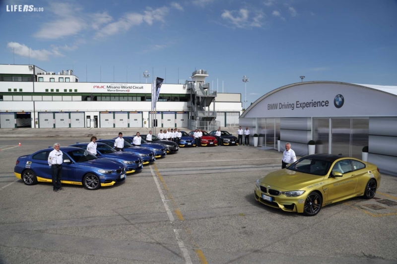 Primo test drive BMW M4: circuito internazionale di Misano