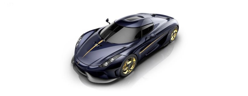 L'hypercar Regera personalizzata