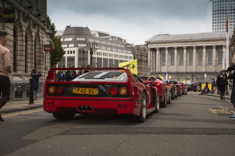 70° anniversario Ferrari nel Regno Unito