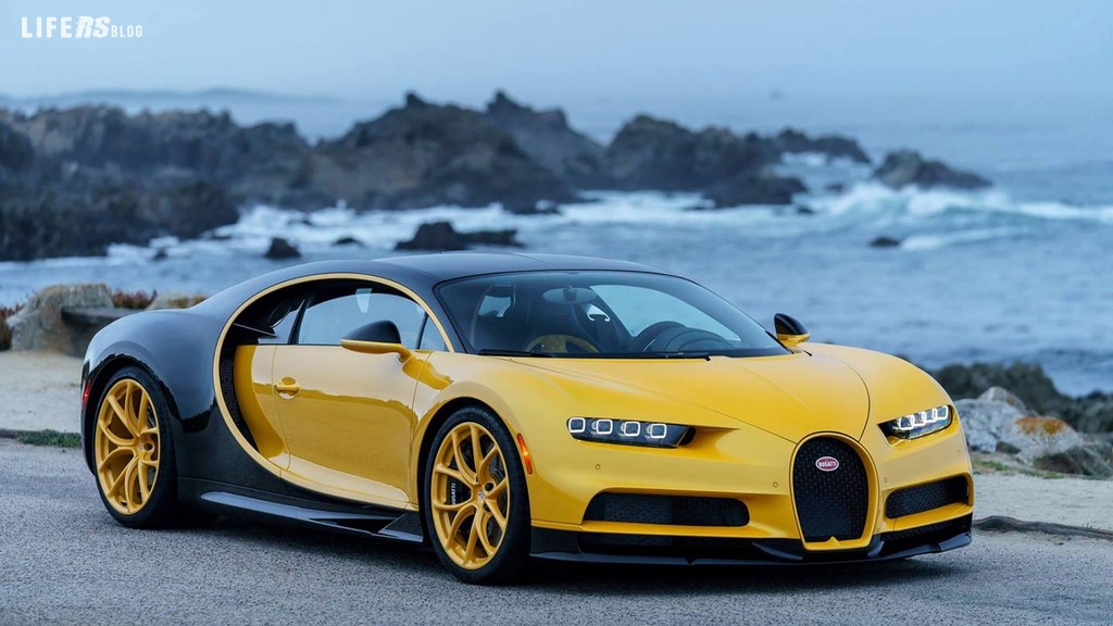 Gialla e nera la prima Chiron ritirata in USA
