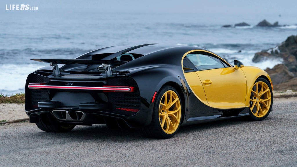Gialla e nera la prima Chiron ritirata in USA