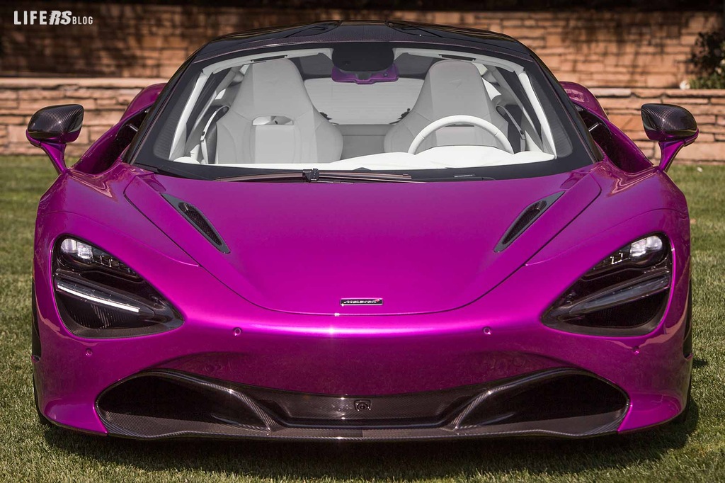 Michael Fux crea il "Fux fucsia" per la sua McLaren 720S MSO