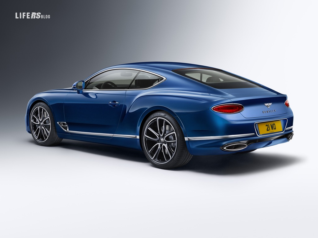 Bentley Continental GT, granturismo e lusso.