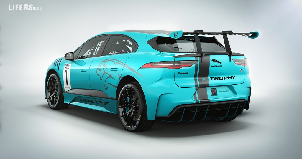 eTROPHY, la I-Pace Jaguar che debutterà in un campionato dedicato alle auto elettriche