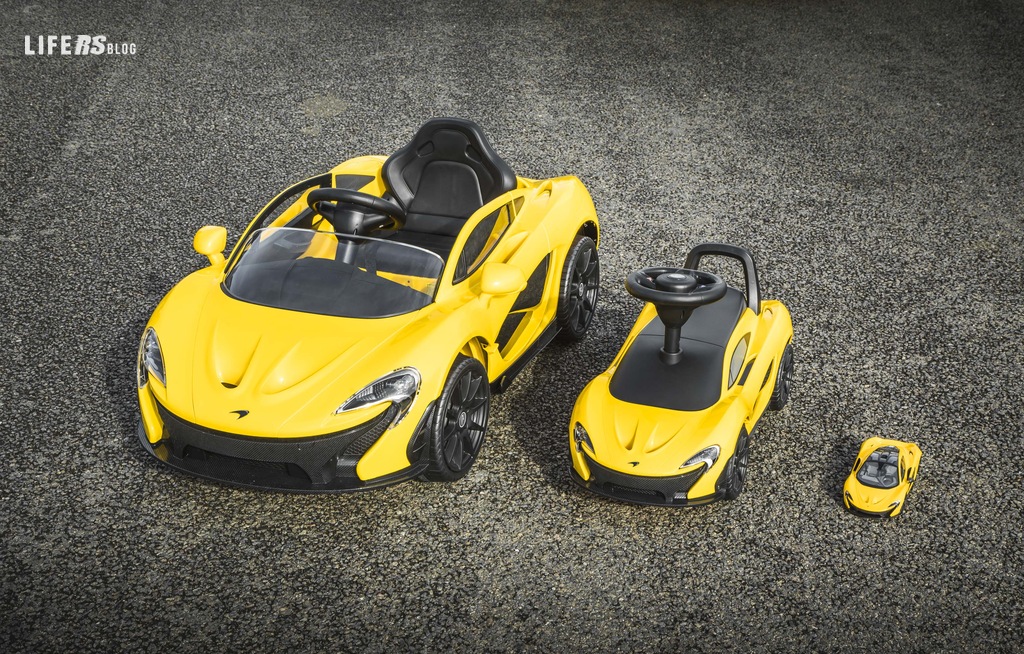 McLaren P1 si focalizza sulla potenza dei piedi e delle gambe