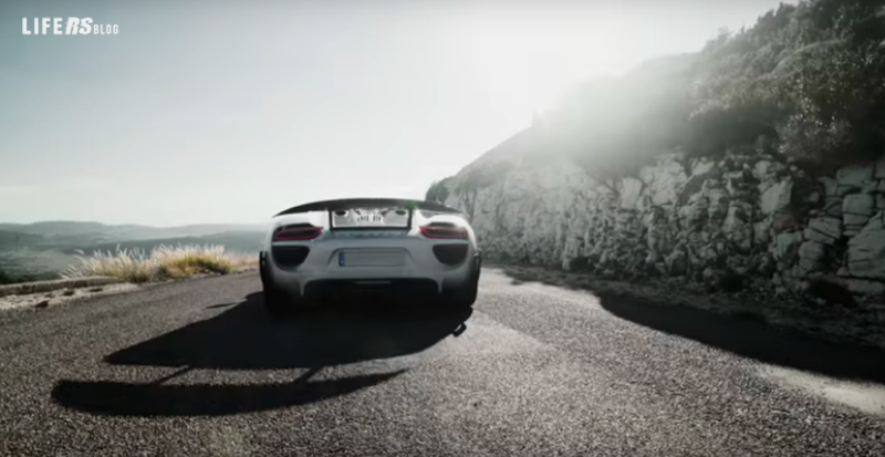 Porsche 918 Spyder alla conquista delle Alpi