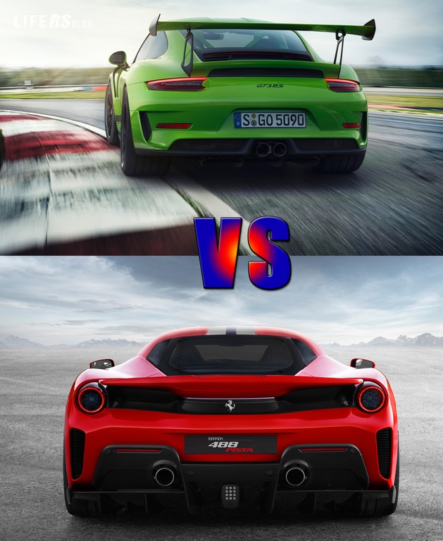 Porsche 911 Gt3 Rs Vs Ferrari 488 Pista Lifersblog