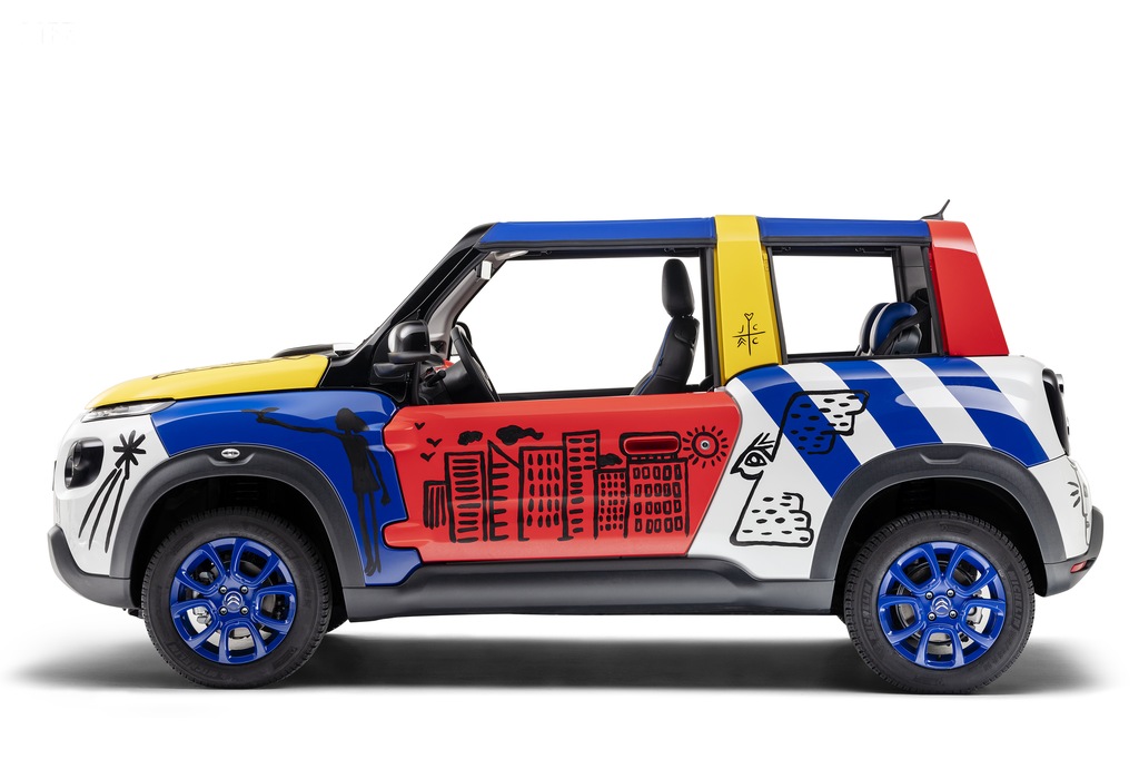 E-Mehari diventa una Art Car