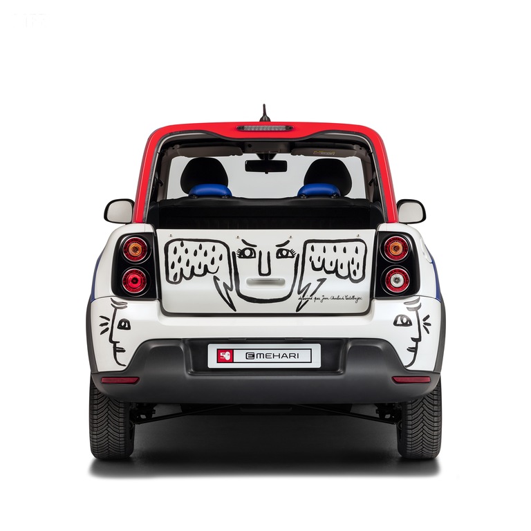 E-Mehari diventa una Art Car