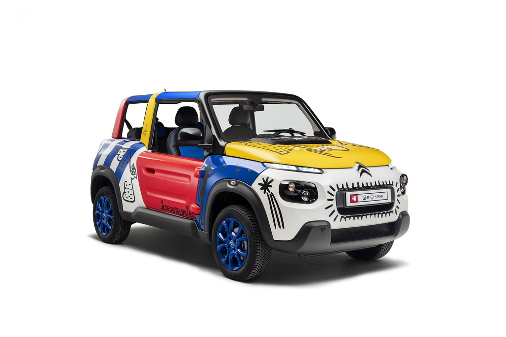E-Mehari diventa una Art Car