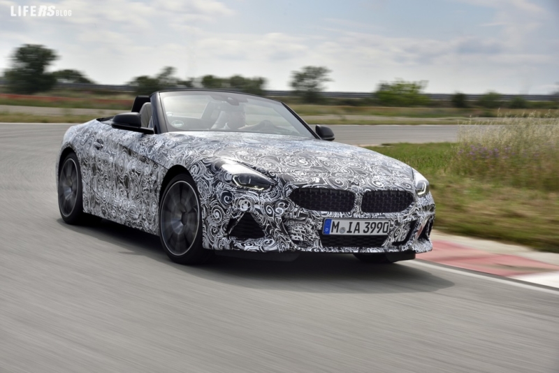 Nuova BMW Z4: i test dinamici di guida