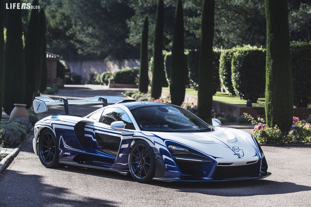 La McLaren Senna, telaio 001, consegnata a David Kyte