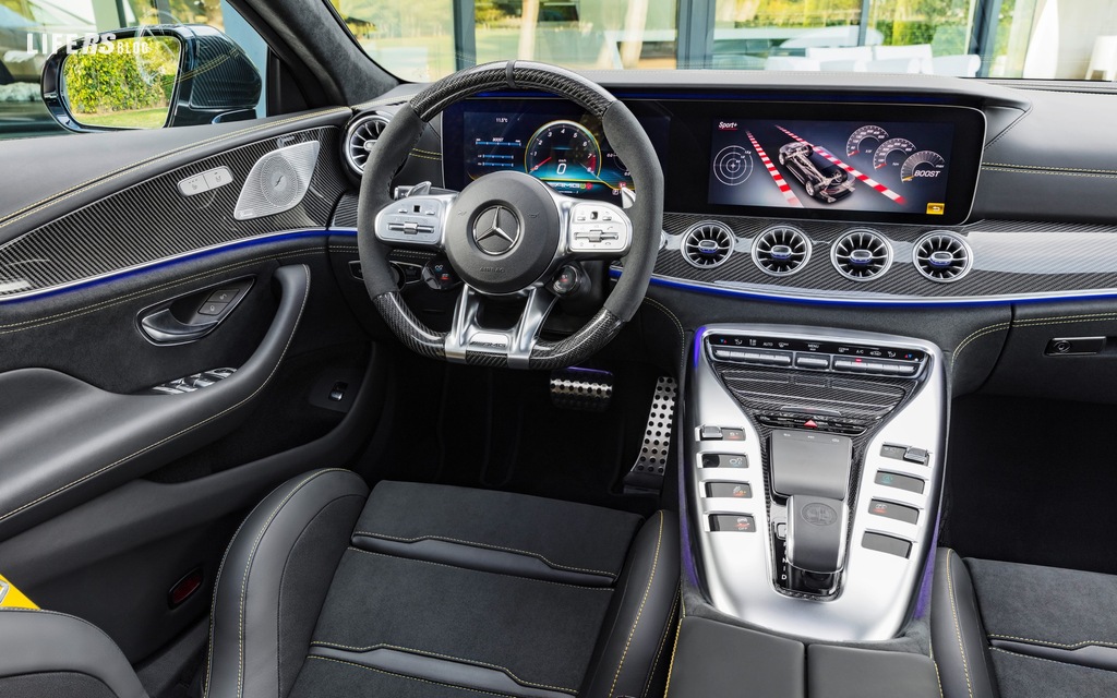 La Mercedes AMG GT 63 S 4MATIC+ al Nurburgring con un 7’ 25” 41