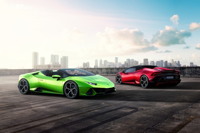 Huracán EVO Spyder svelata al Salone dell'auto di Ginevra 2019