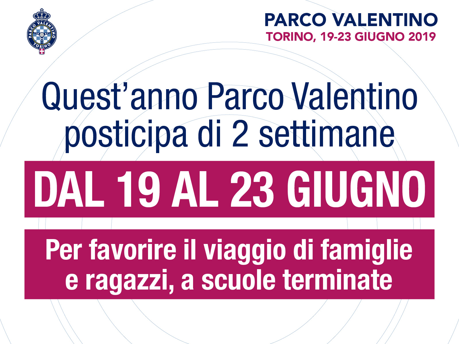 Parco Valentino, ecco le novità della 5a Edizione a Torino