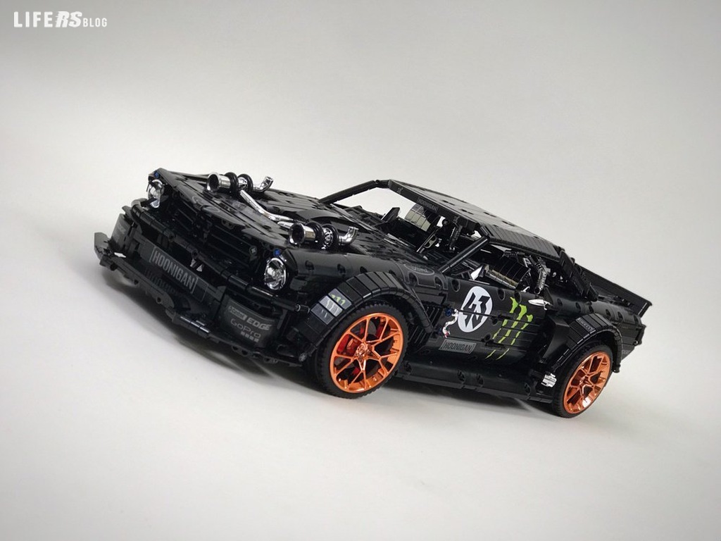 L'Hoonicorn di Ken Block Lego