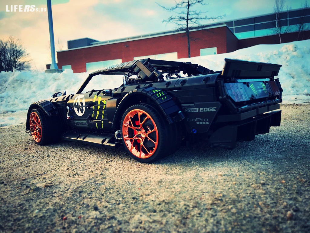 L'Hoonicorn di Ken Block Lego