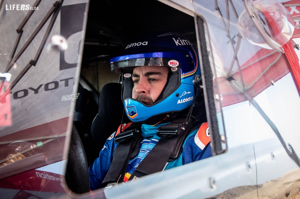 Fernando Alonso completa l'allenamento con TOYOTA GAZOO Racing