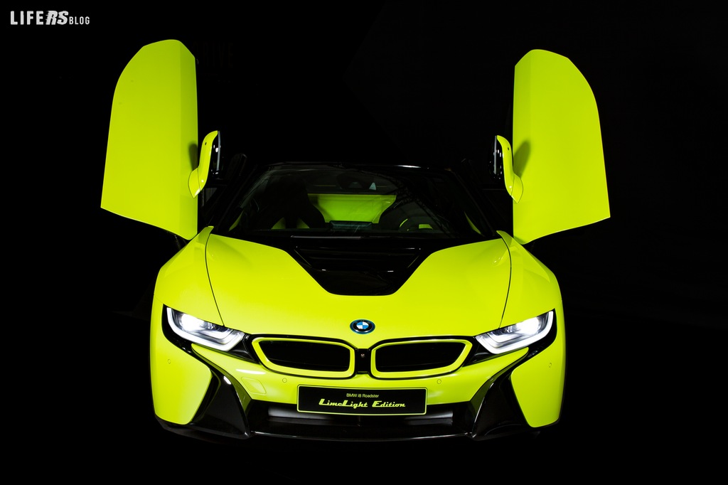 LimeLight Edition, la BMW i8 Roadster by Alcantara® e BMW Italia