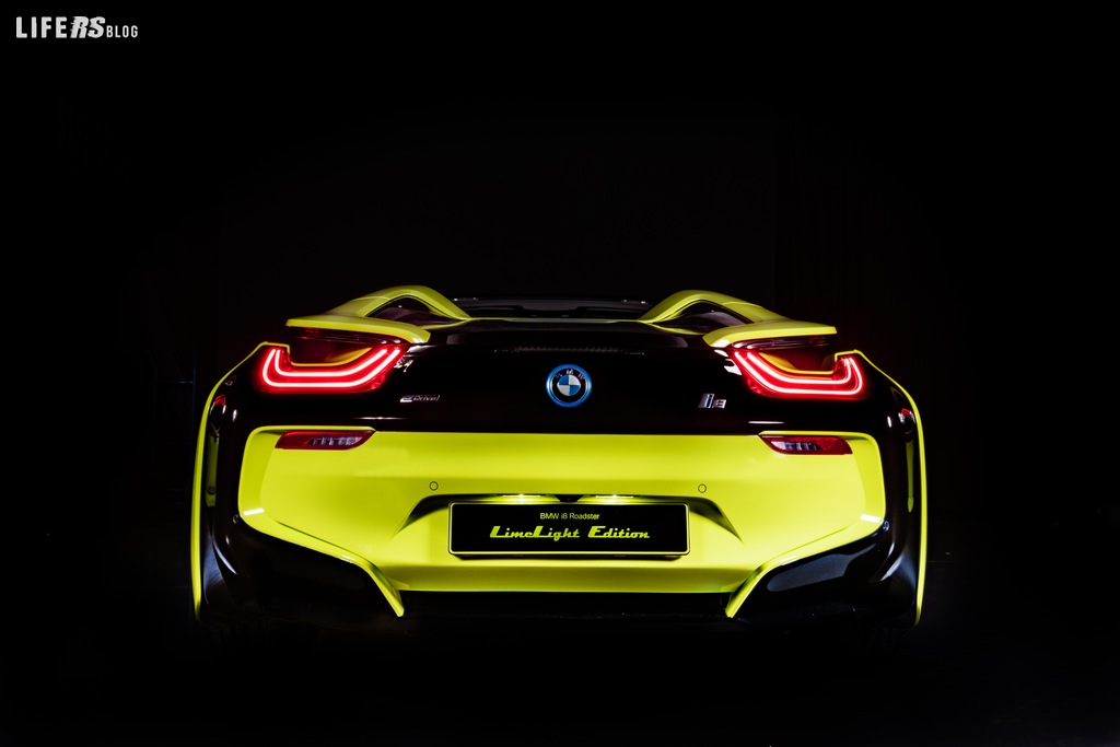 LimeLight Edition, la BMW i8 Roadster by Alcantara® e BMW Italia