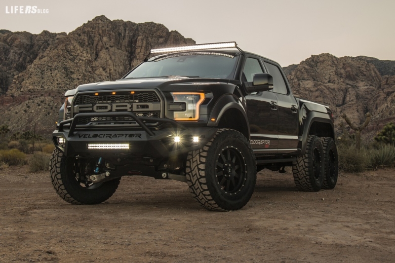 Hennessey VelociRaptor 6x6 is pure aggression on wheels