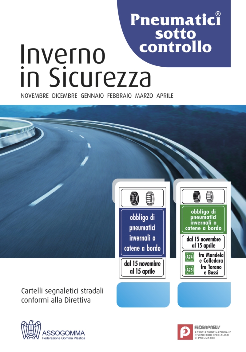 Cambio gomme: l’obbligo di circolare con pneumatici invernali