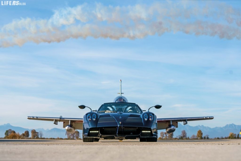 Huayra Tricolore, efficace come un fighter-jet