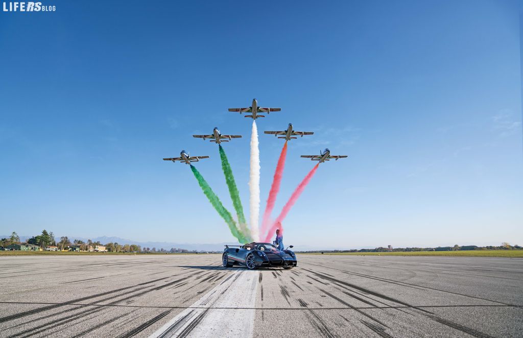 Huayra Tricolore, efficace come un fighter-jet