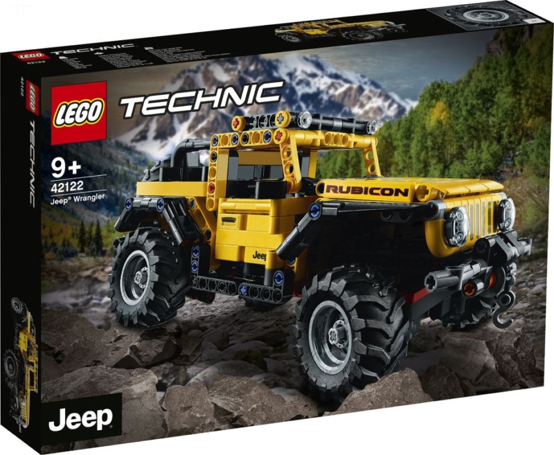 Rubicon, LEGO Technic ™ presenta l'esclusiva Jeep Wrangler