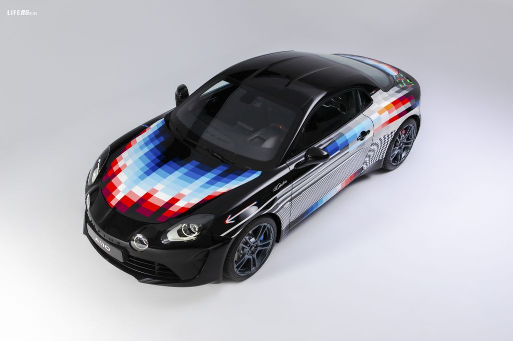 Felipe Pantone immagina l'Alpine A110S