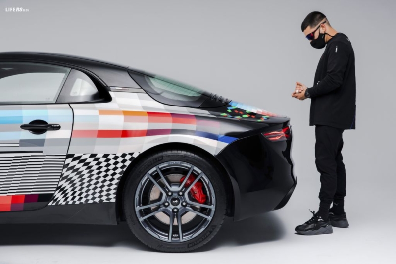 Felipe Pantone immagina l'Alpine A110S