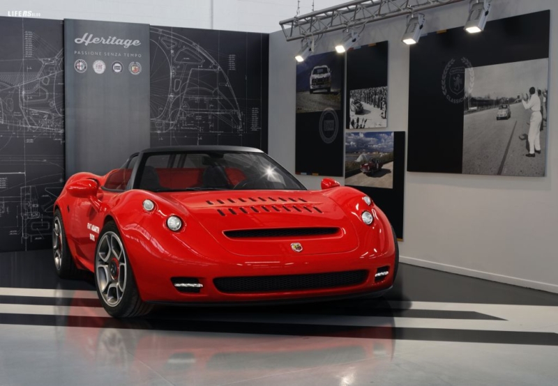 Abarth 1000 SP rinasce sotto forma di one-off