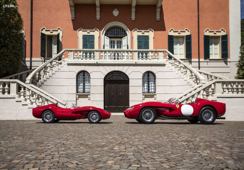 Testa Rossa J, una replica in scala di un celebre modello storico