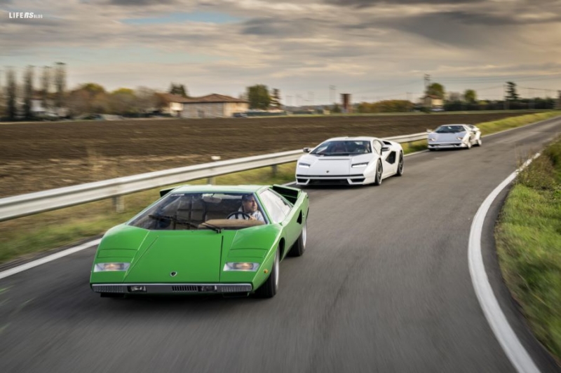 LPI 800-4 tre Countach per celebrare un’icona