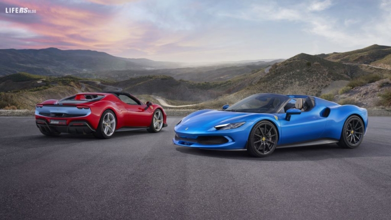 296 GTS la berlinetta spider Ferrari a 2 posti