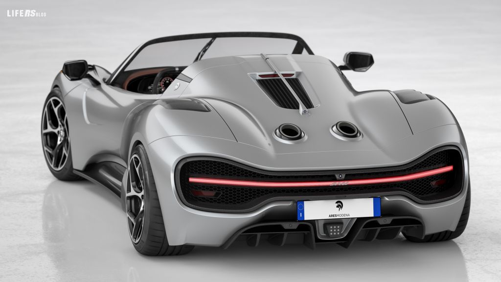 S1 Speedster. supercar a cielo aperto per Ares