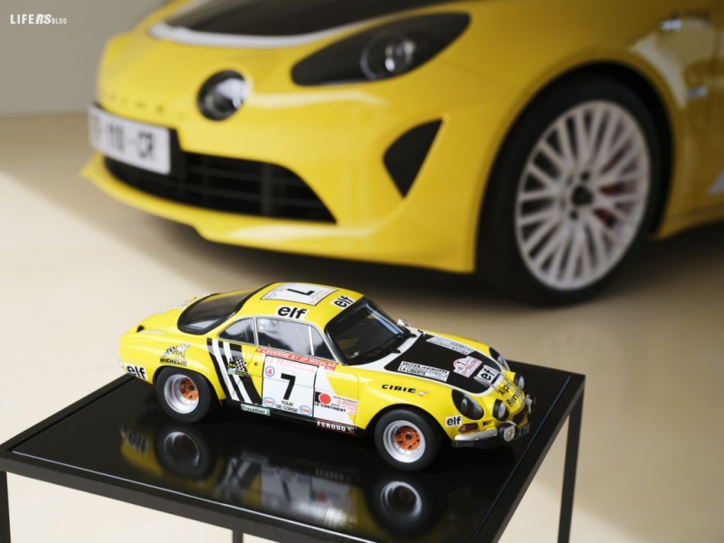 Tour De Corse 75, l’Alpine con i colori del Giro di Corsica 75