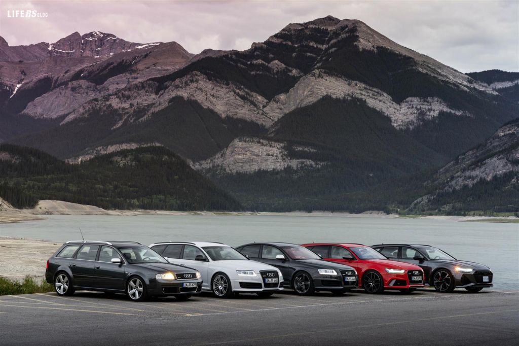 RS 6 story: dalla prima serie Audi, C5, all’attuale C8