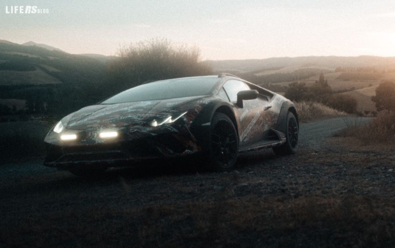 Sterrato, l'ultima Huracán esclusivamente con motore termico?