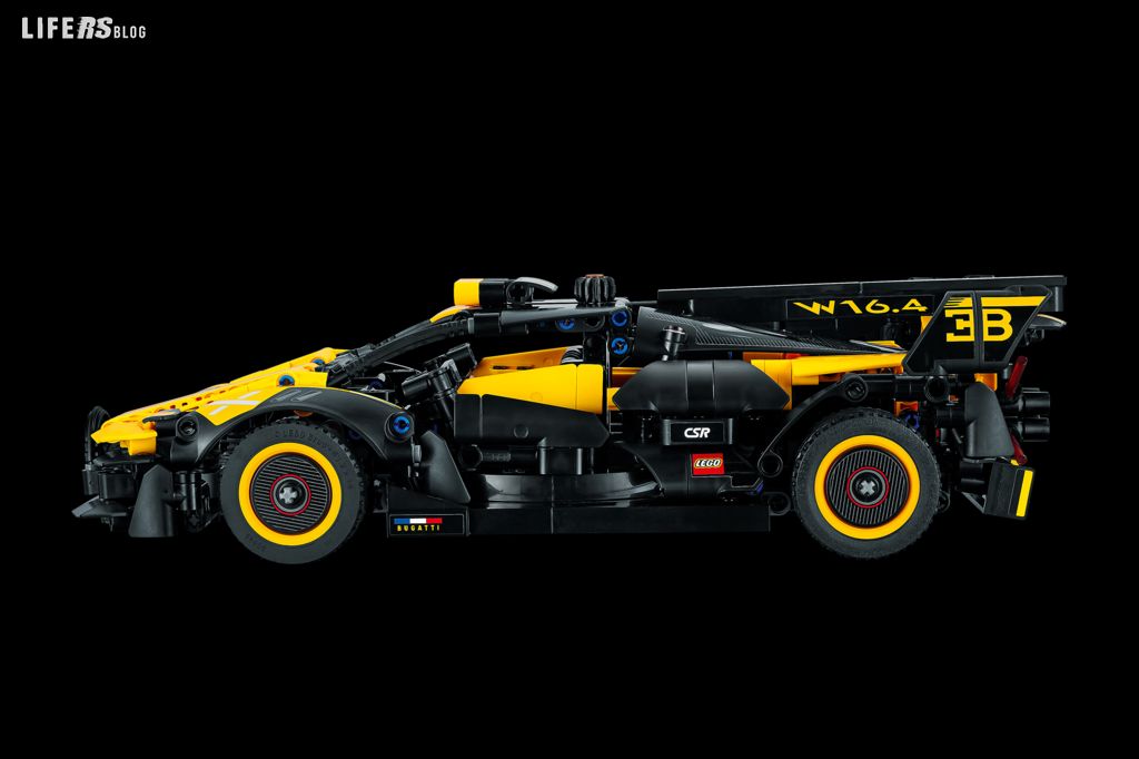 Technic la Bugatti Bolide di Lego, ricca di dettagli