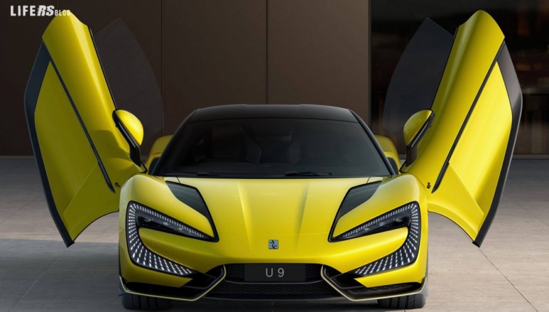 U9, l'Hypercar di Yangwang, rimbalza grazie a DiSus