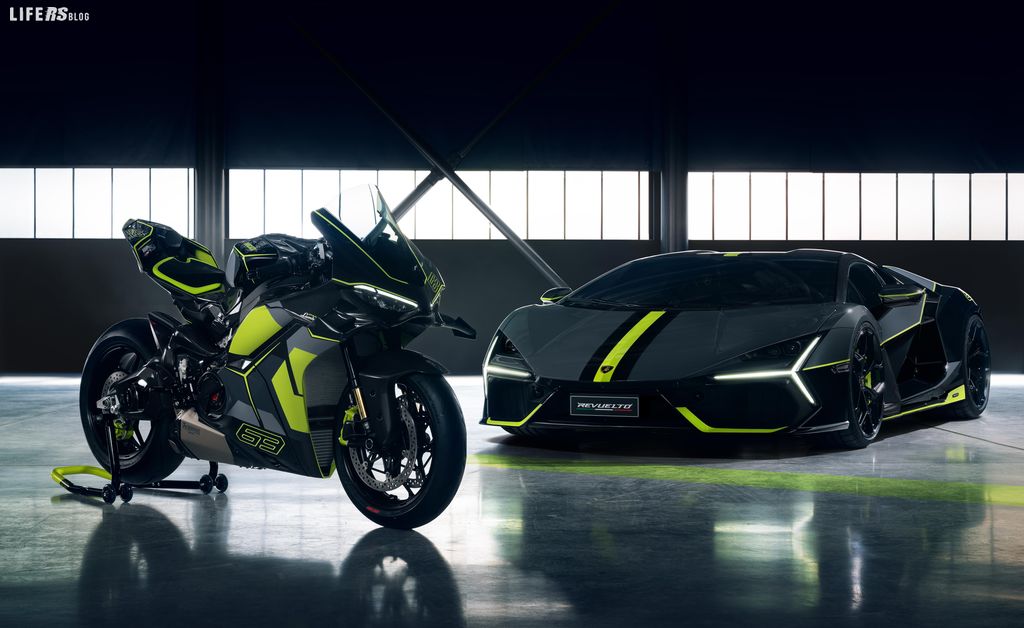 Lamborghini V4, la Revuelto "63" che veste Ducati
