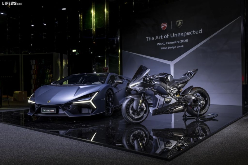 Lamborghini V4, la Revuelto "63" che veste Ducati